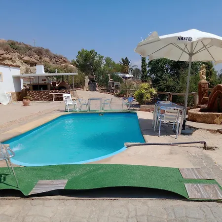 Cortijo Rural Molino Con Piscina Y Zonas Compartidas Landhuis El Tarahal